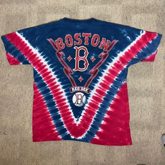Vintage 90’s Boston Red Sox Tie Dye | M - Picture 4 of 5